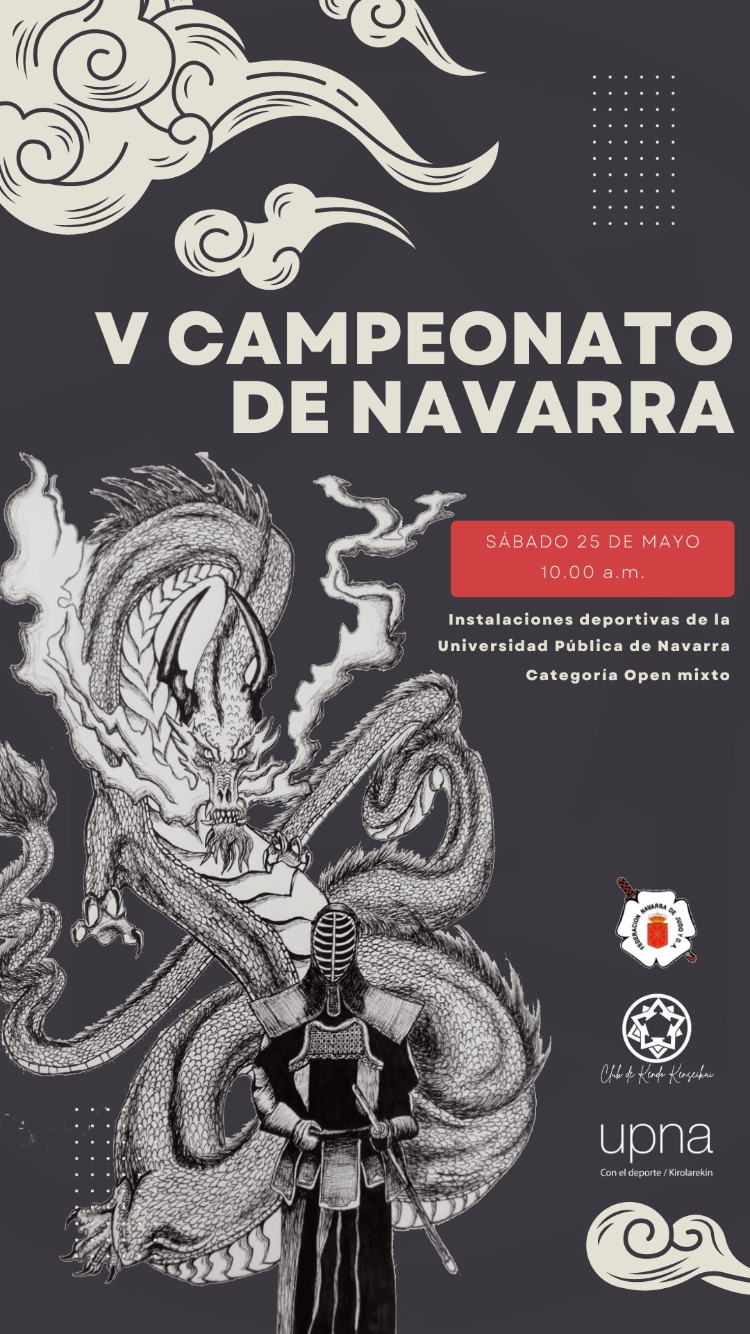 V Campeonato Navarro de Kendo. Pamplona 25-05-24. Resultados.